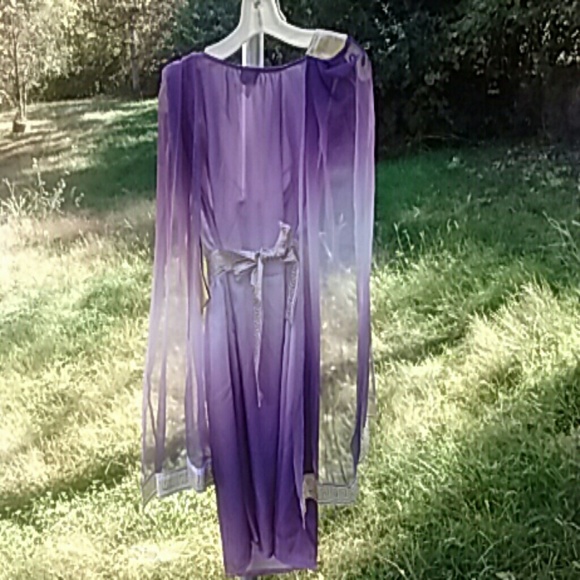 🎈🎈🎈SOLD🎈🎈🎈🎈🎈Gorgeous Greek goddess costume. Ombre purple - Picture 2 of 4