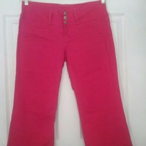Pink bebop capri