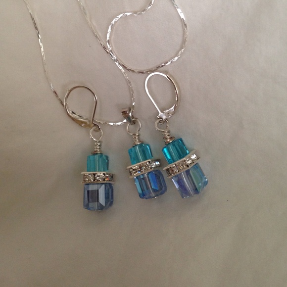 Earring pendant sets - Picture 2 of 4