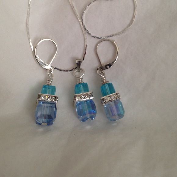 Earring pendant sets - Picture 3 of 4