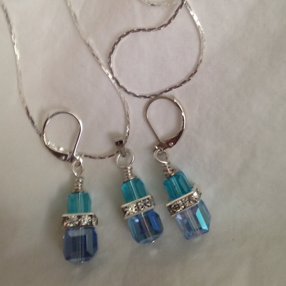 Earring pendant sets - Picture 4 of 4