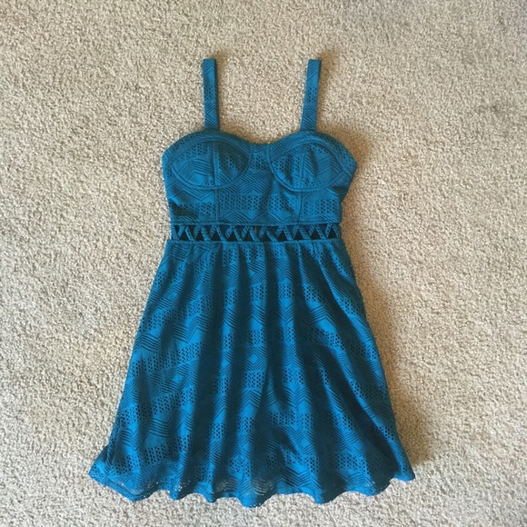 Teal dress 🚫SOLD🚫