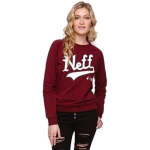 Maroon Neff Crewneck
