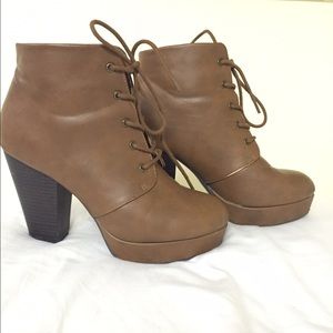 Brown Ankle Booties