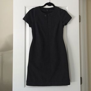 Tahari charcoal dress