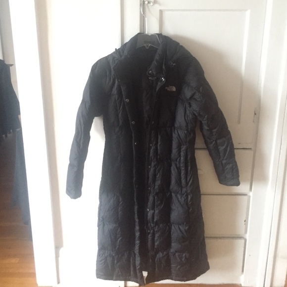 North Face full length winter coat