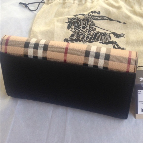 New Burberry Wallet Hanney Black with Tags - Picture 4 of 4