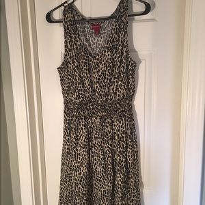 Merona leopard print sundress