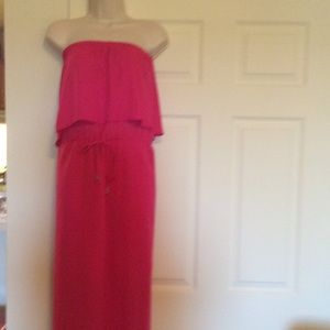 Beautiful Pink Maxi Dress NWOT