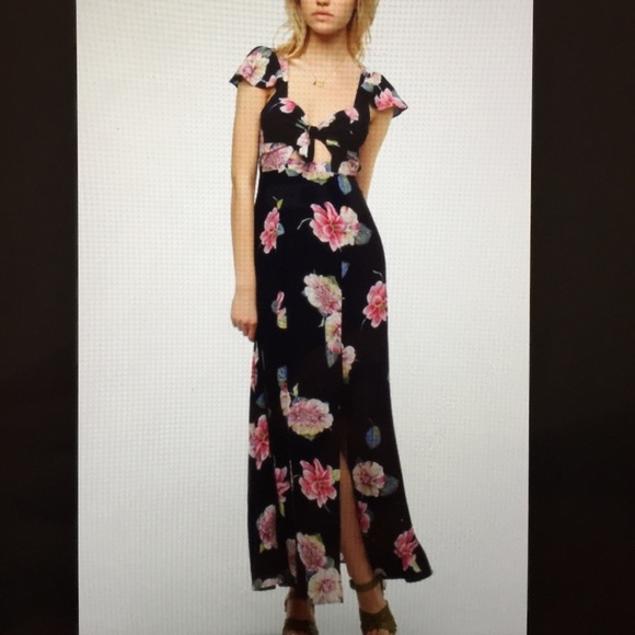 Reformed by The Reformation floral maxi dress