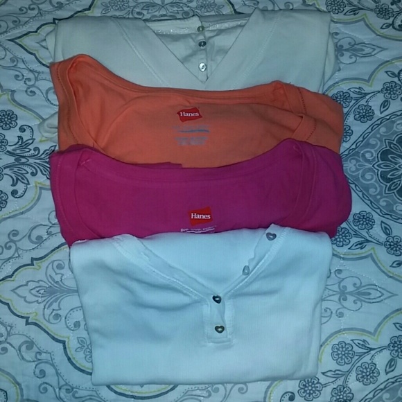 Pullover T's long sleeve 4 total