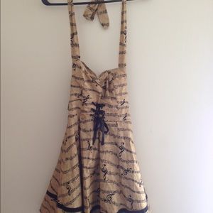 Music note dress - needs to go!