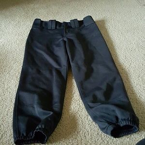 Women's Black Mizuno Softball Pants!
