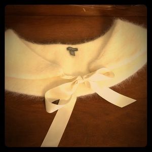 Ann Taylor rabbit fur shrug