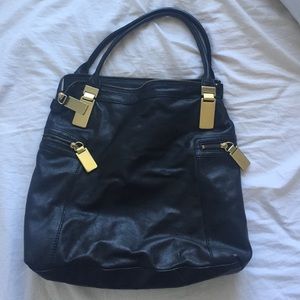 Banana Republic black tote bag