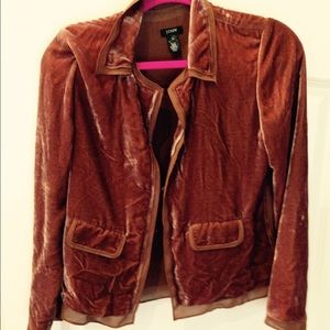 J.Crew velvet blazer