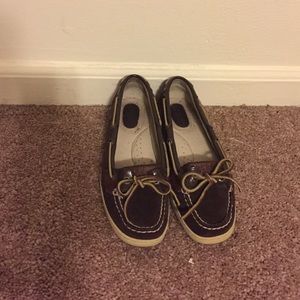 dark brown sperrys