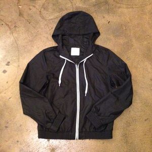 Black Windbreaker from Zumiez