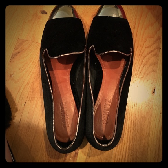 Schutz cigar loafers