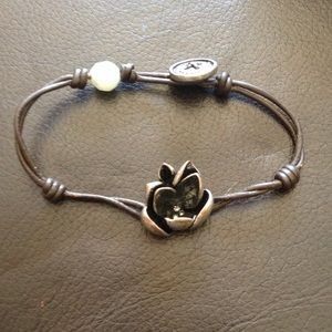 Lotus fossil bracelet