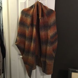 Fall oversized shall cardigan