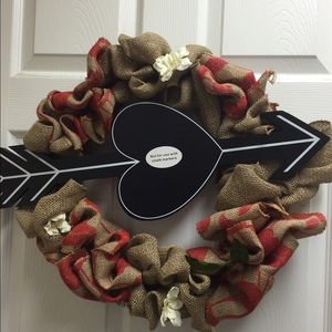 Chalkboard wreath 18 inch base