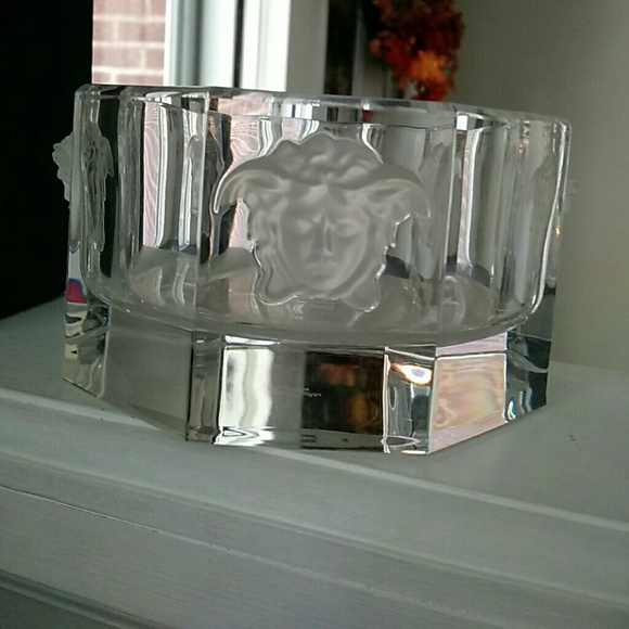 Versace medusa lumiere bottle coaster