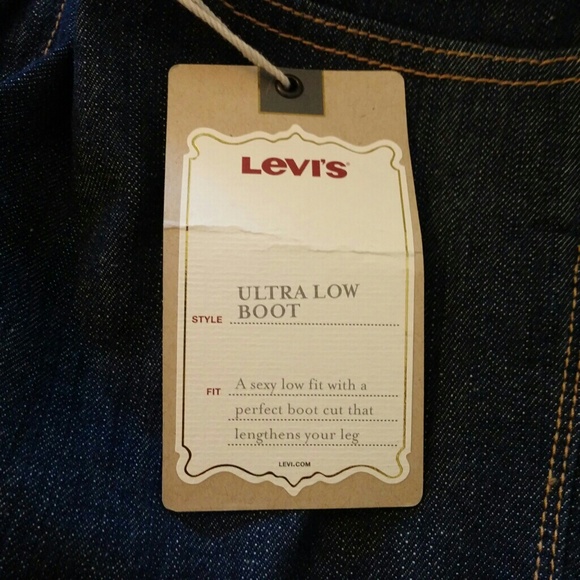 New - Levis - Dark wash jeans - Sz 10R - Picture 3 of 3