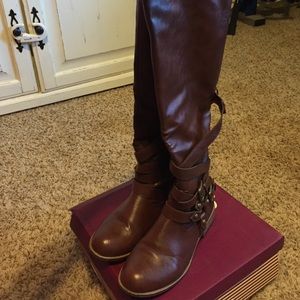 Brown Riding Boots