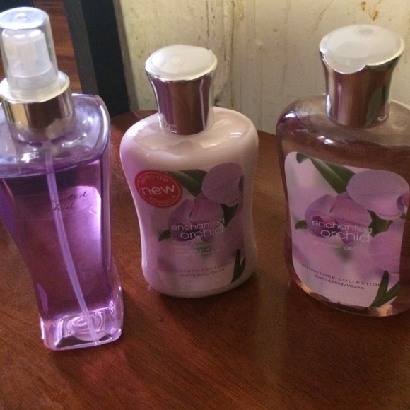 BBW enchanted orchid set