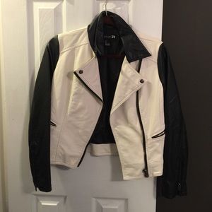 Moto jacket pleather