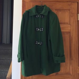 Calvin Klein Green Winter Coat