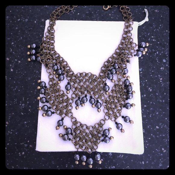Amazing metal statement necklace from BR