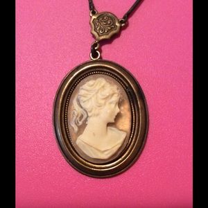 Cameo necklace