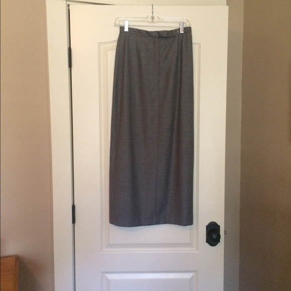 Casual Corner long wool skirt