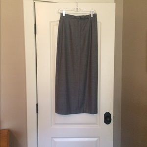 Casual Corner long wool skirt