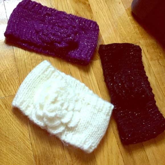 Three headbands