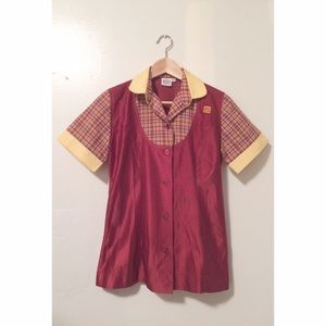 ❤️vintage❤️ Burger King uniform top~!