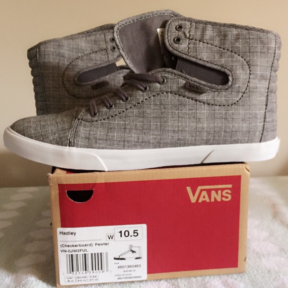 Vans Shoes - 🆕LISTING VANS HADLEY PEWTER SIZE 10.5