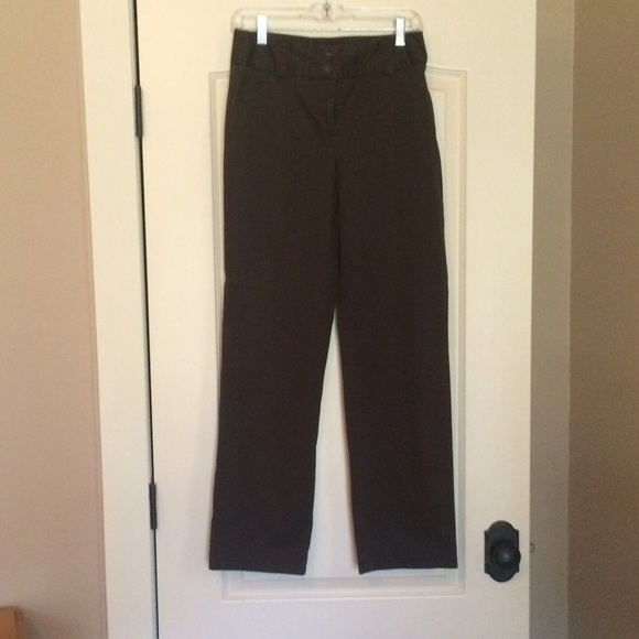 Talbots dark brown pants