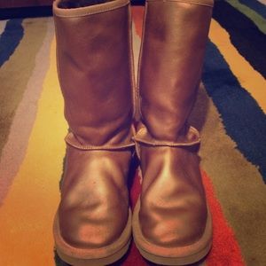Gold UGG Boots!