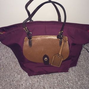 Large Maroon Dooney & Bourke bag.