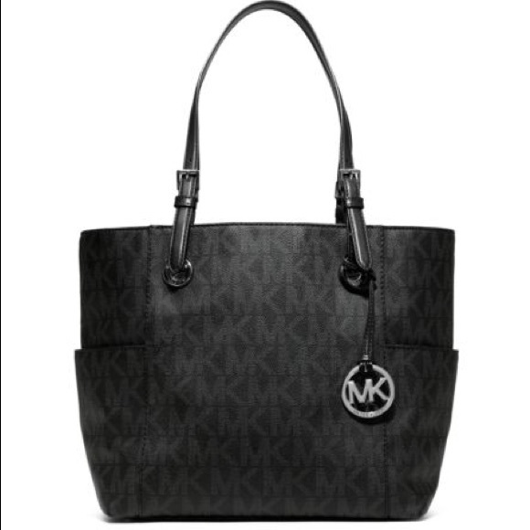 michael kors jet set logo tote