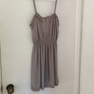 Grey dress/long top by Kimchi Blue.
