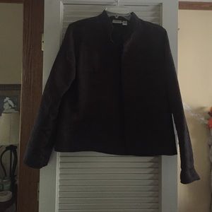 Brown jacket from chicos new wot