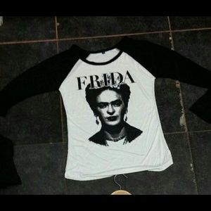 Frida vintage photo 3/4 shirt