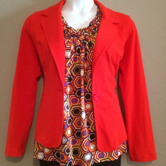 Cato Jackets & Blazers - Orange Blazer