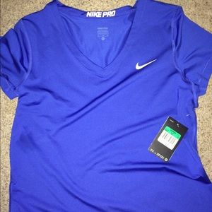 Nike Pro royal blue