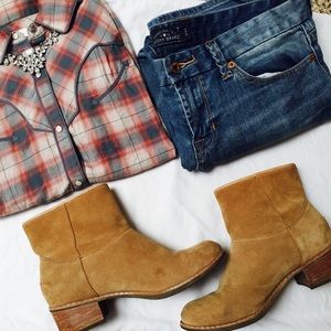 UGG® Darling Suede Leather Ankle Boot