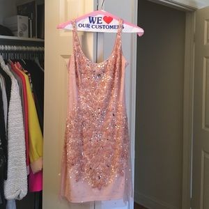 Adrianna Papell Beaded Tank Dress